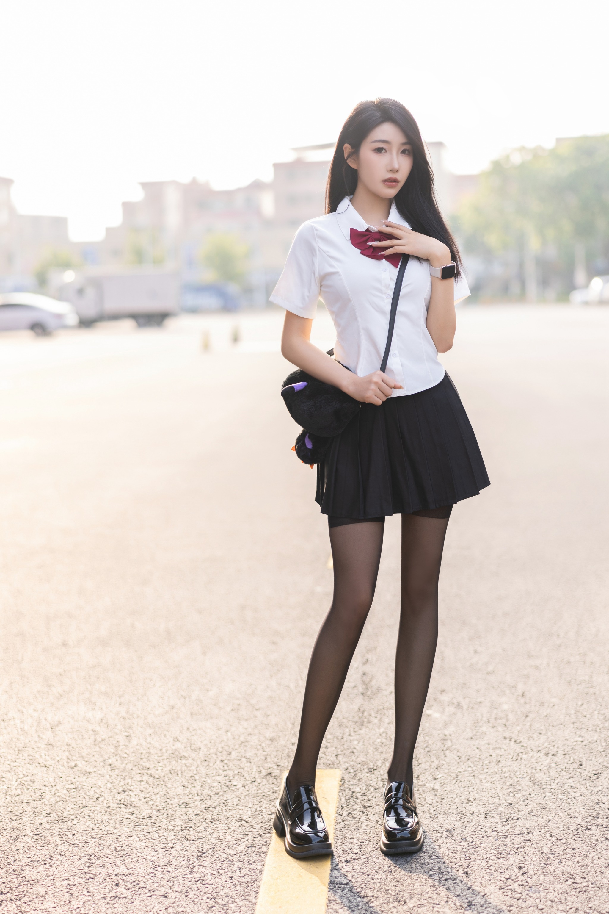 图片[1]-苏苏阿 – NO.005 内购无水印 黑丝JK制服[87P]-XikXak